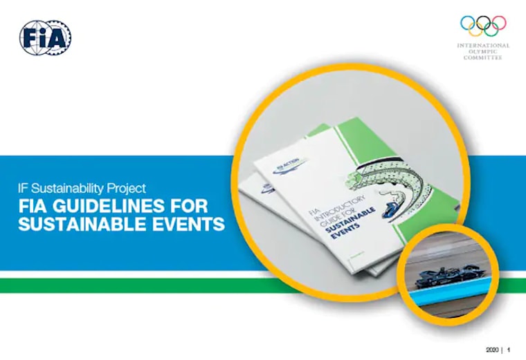 FIA guidelines for sustainable events