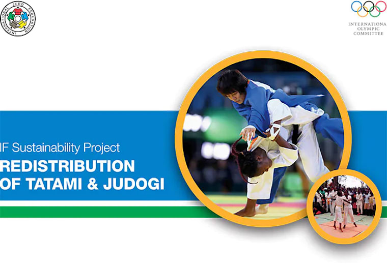 IJF Redistribution of Tatami Judogi