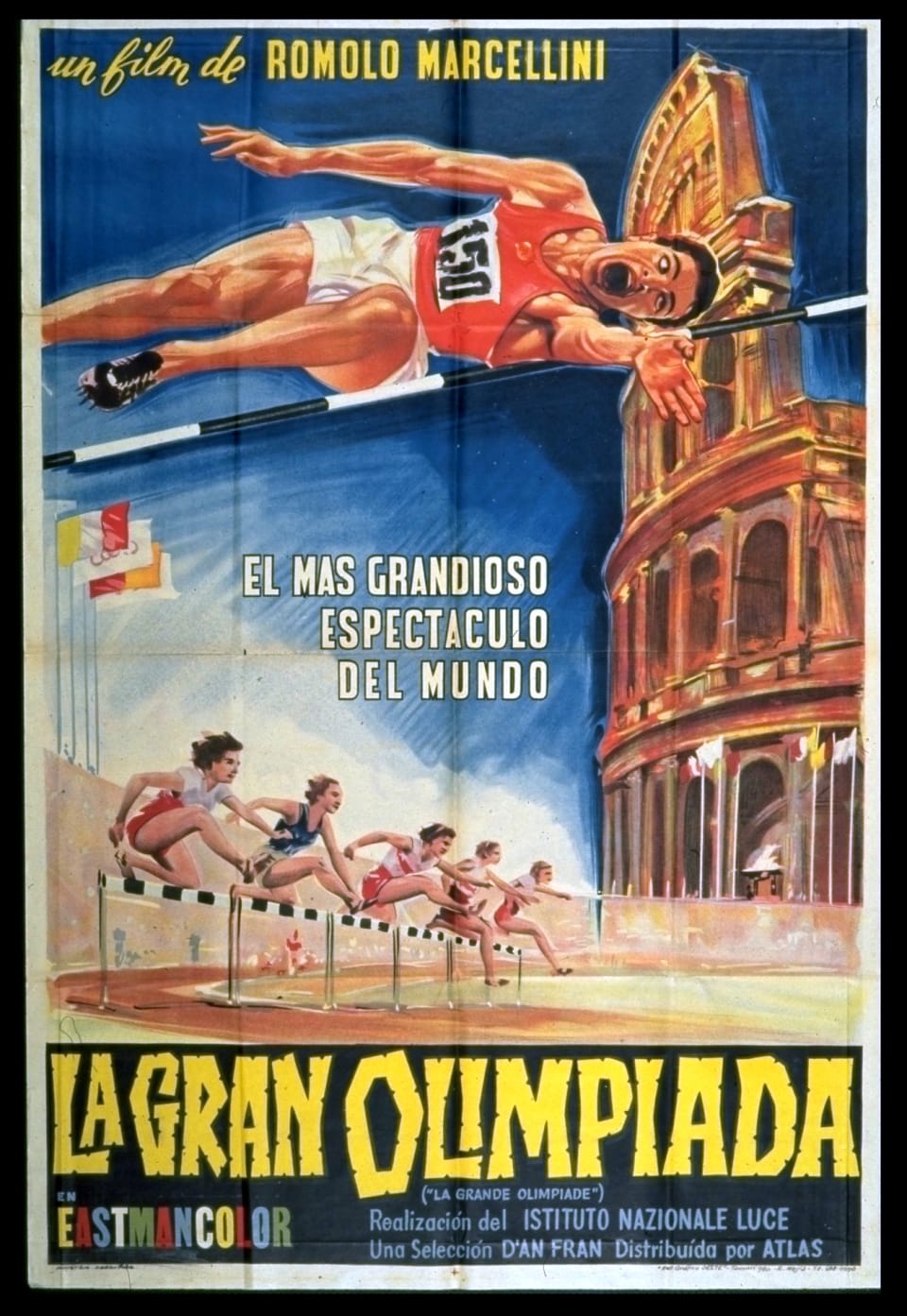 2. The filming of Rome  1960