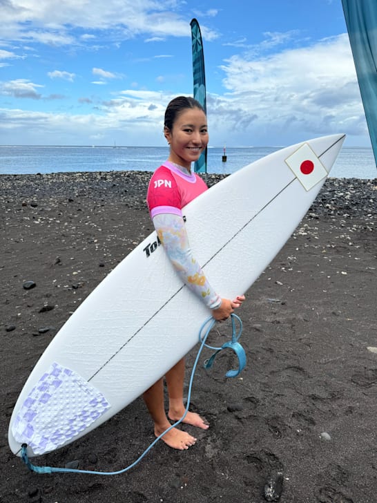 第3ラウンド進出を決めた松田詩野選手