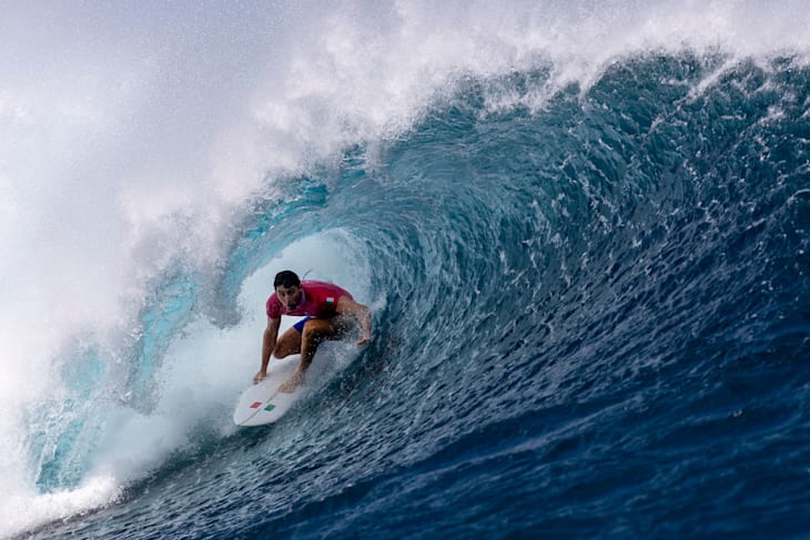 Leonardo Fioravanti in gara al secondo turno