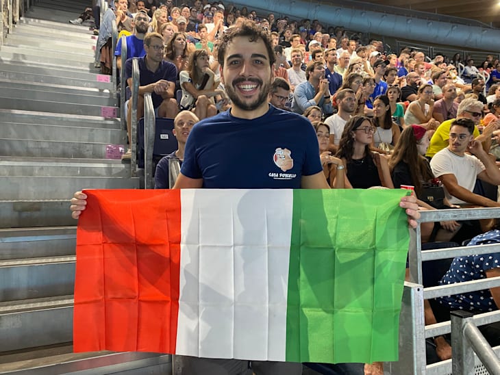 Giuseppe da Cosenza pronto a fare il tifo per il Settebello 