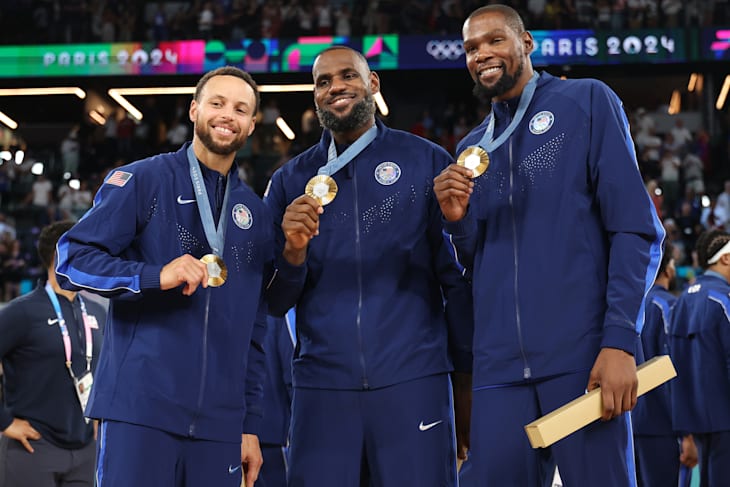 Curry y LeBron, dorados en París 2024