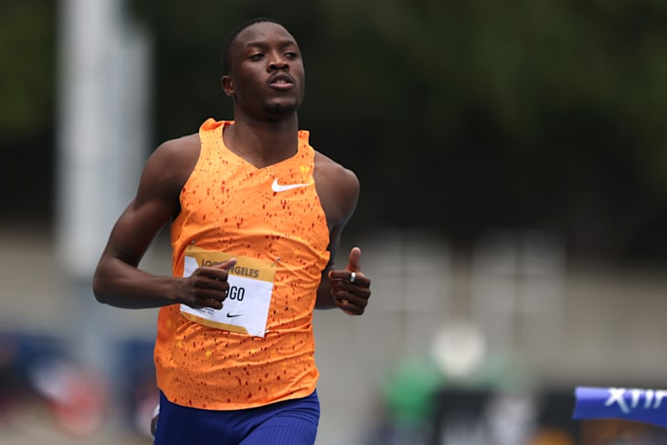 Letsile Tebogo, de Botsuana, venceu os 200m na Diamond League Mônaco 2024