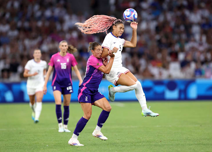 Яркий эпизод матча США - Германия