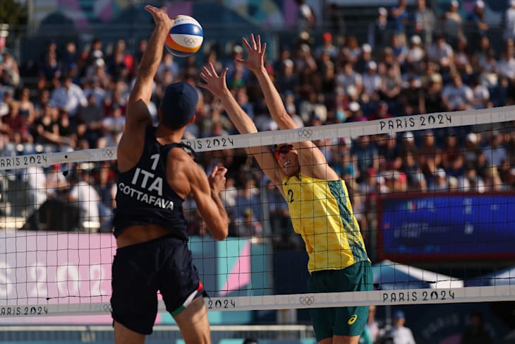 Samuele Cottafava in attacco