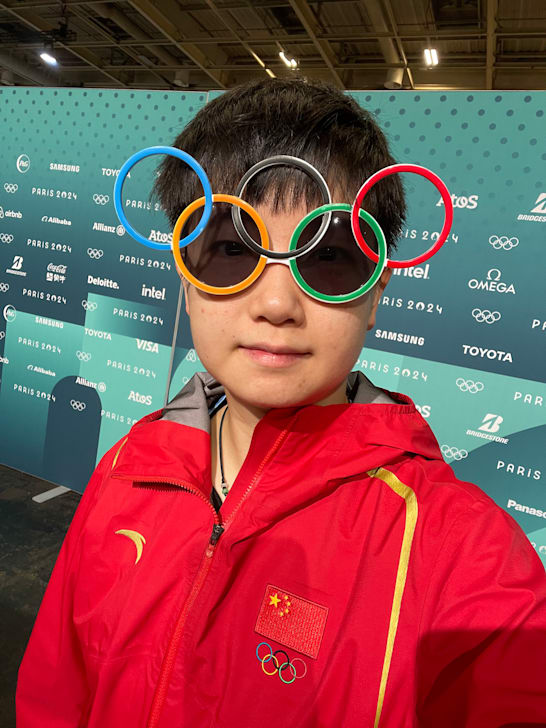 “奥运会限定版”孙颖莎