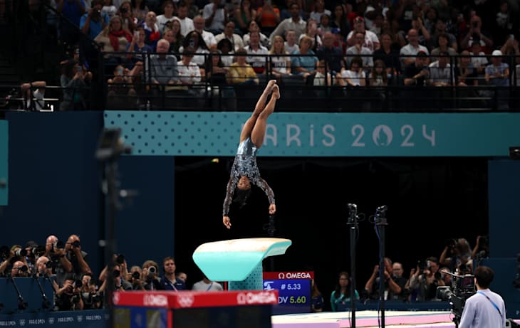 La destreza de Simone Biles