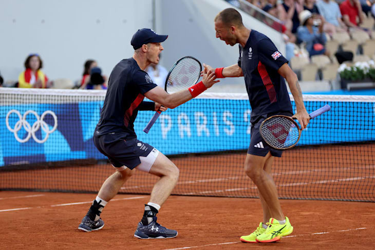 Энди Маррей и Даниэль Эванс