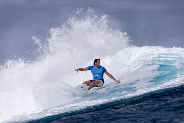 Leonardo Fioravanti in gara a Parigi 2024