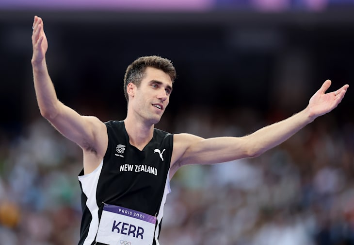 Atletismo : Hamish Kerr de Nueva Zelanda, gana la medalla de oro de Salto en alto masculino en los Juegos Olimpicos Paris 2024 Nvg7iyf1zfozhqaintzr