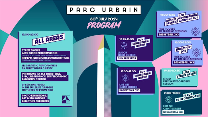 Program - Parc Urbain - 30/07