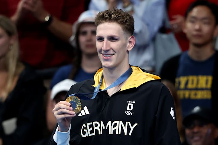 Lukas Märtens feiert erste Goldmedaille für Deutschland in Paris