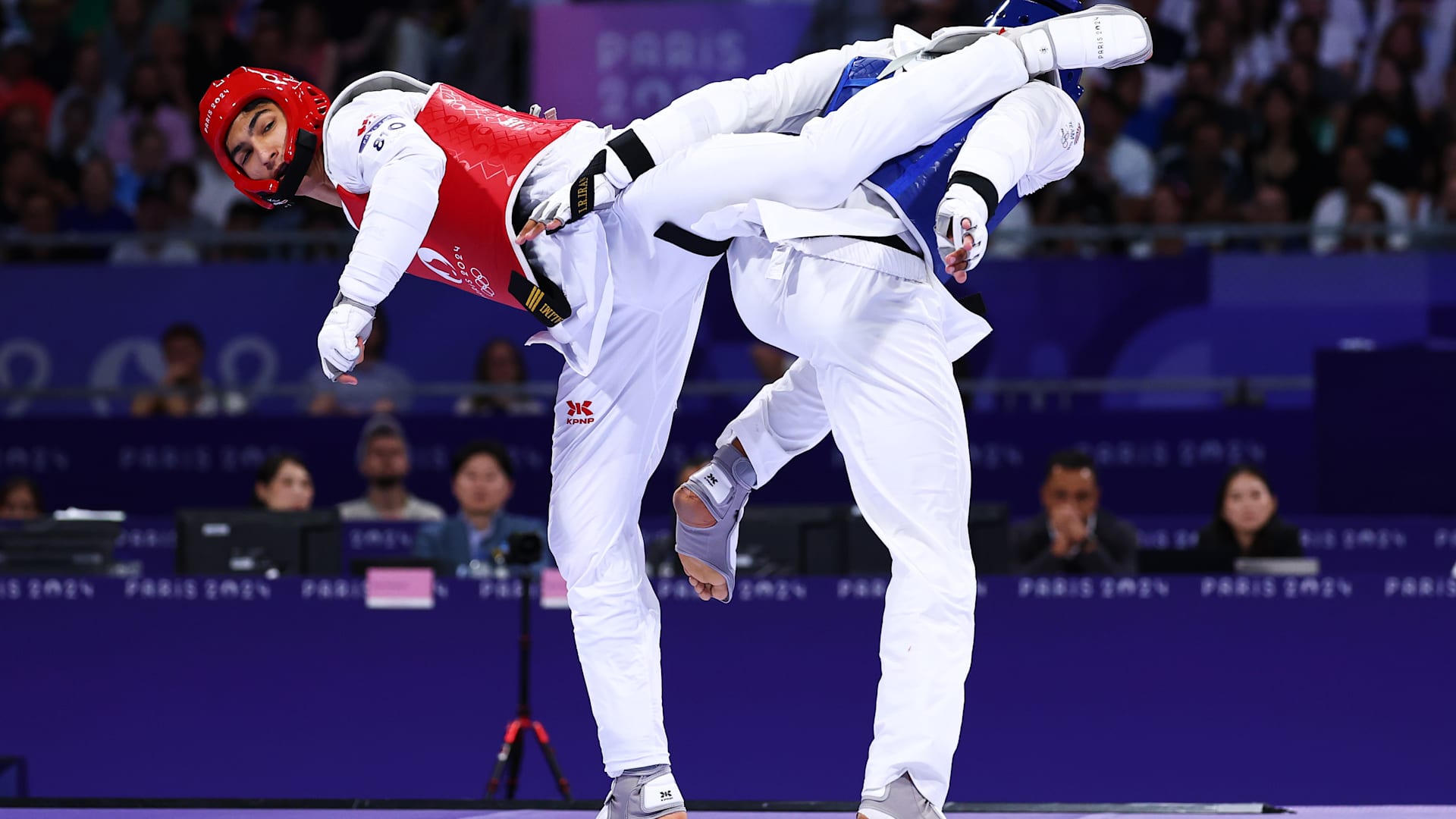 Paris 2024 taekwondo: All results, as Islamic Republic of Iran’s Arian Salimi battles to brilliant men’s +80kg gold