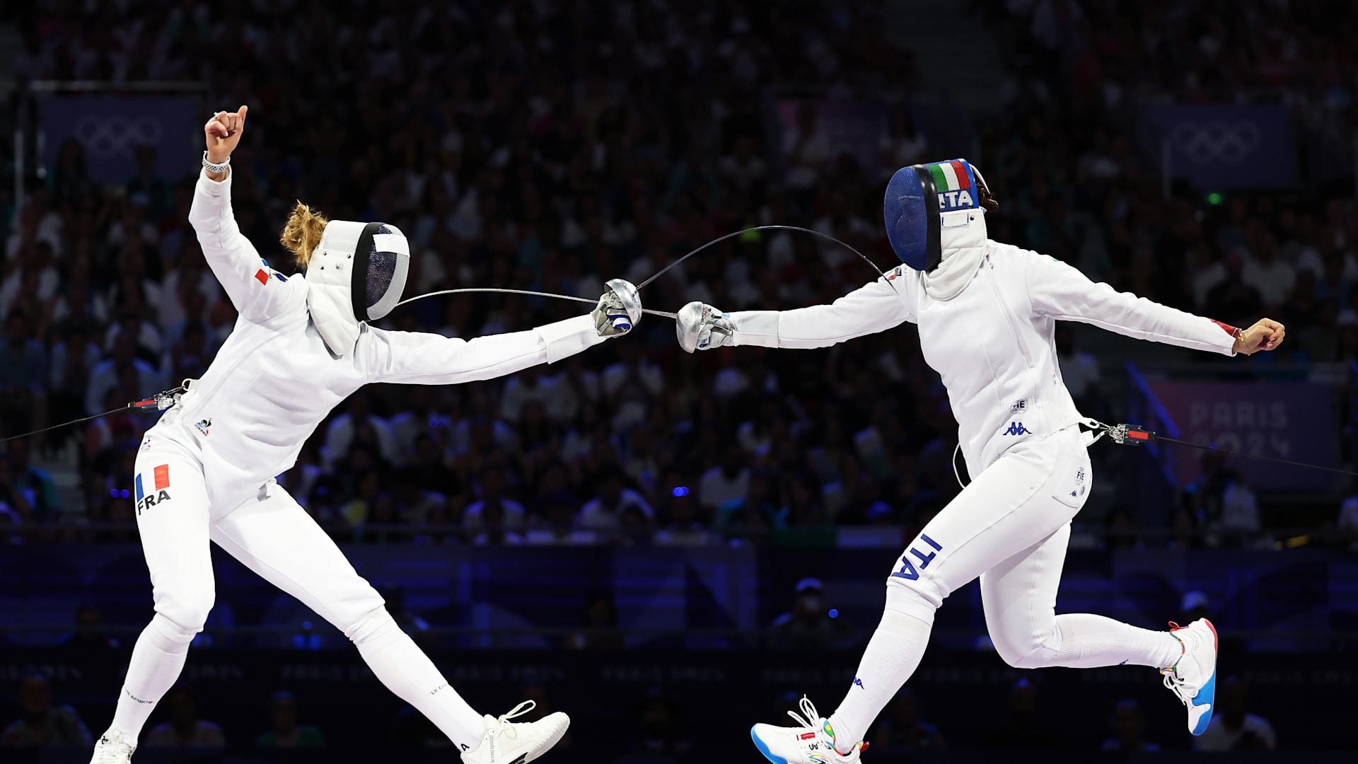 JO de Paris 2024 - Escrime : Pour une touche, l'Italie prive la France du titre olympique en épée par équipes femmes | Résultats, résumé, réactions