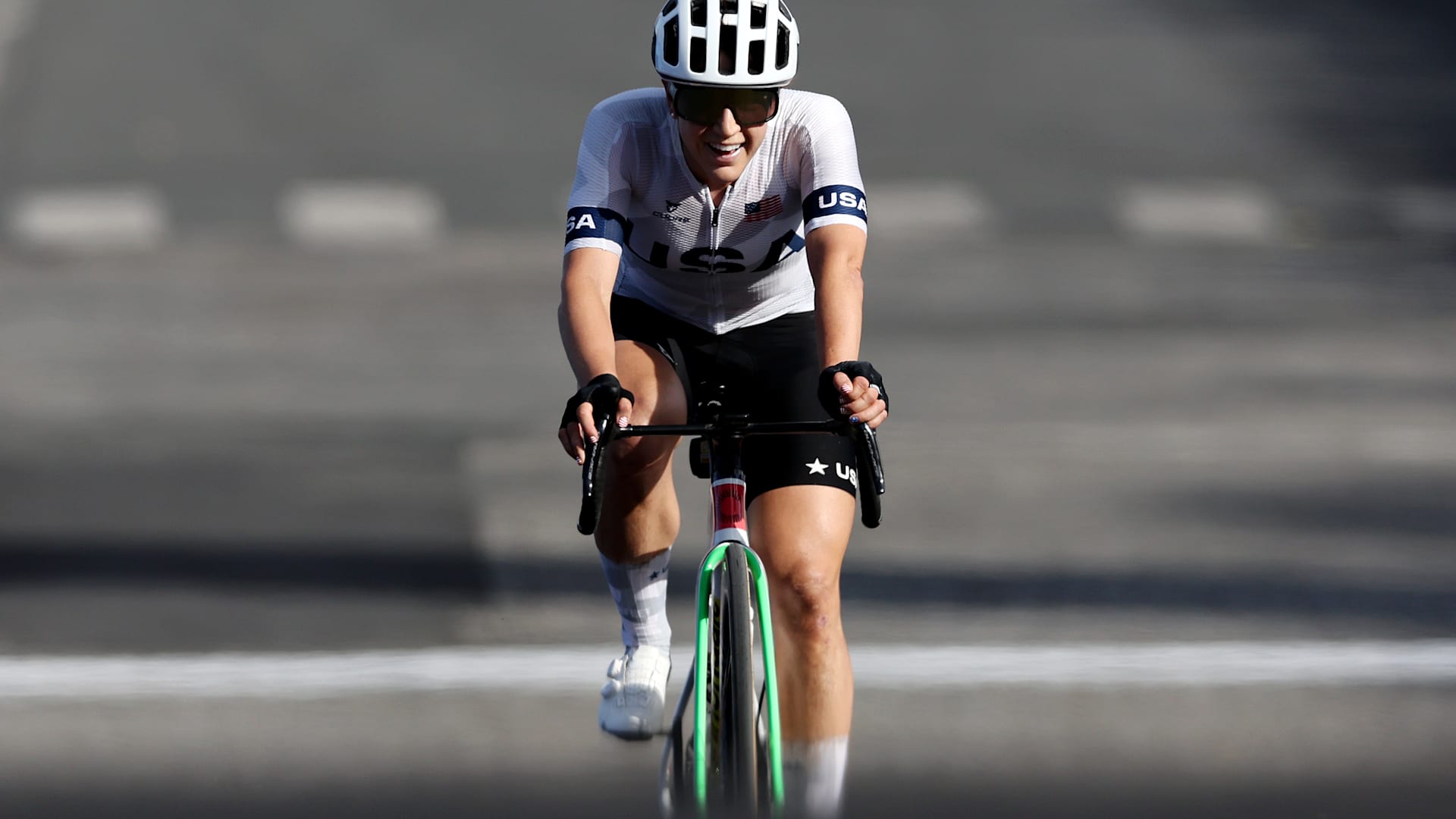 Road cycling Faulkner USA wins women s road race gold