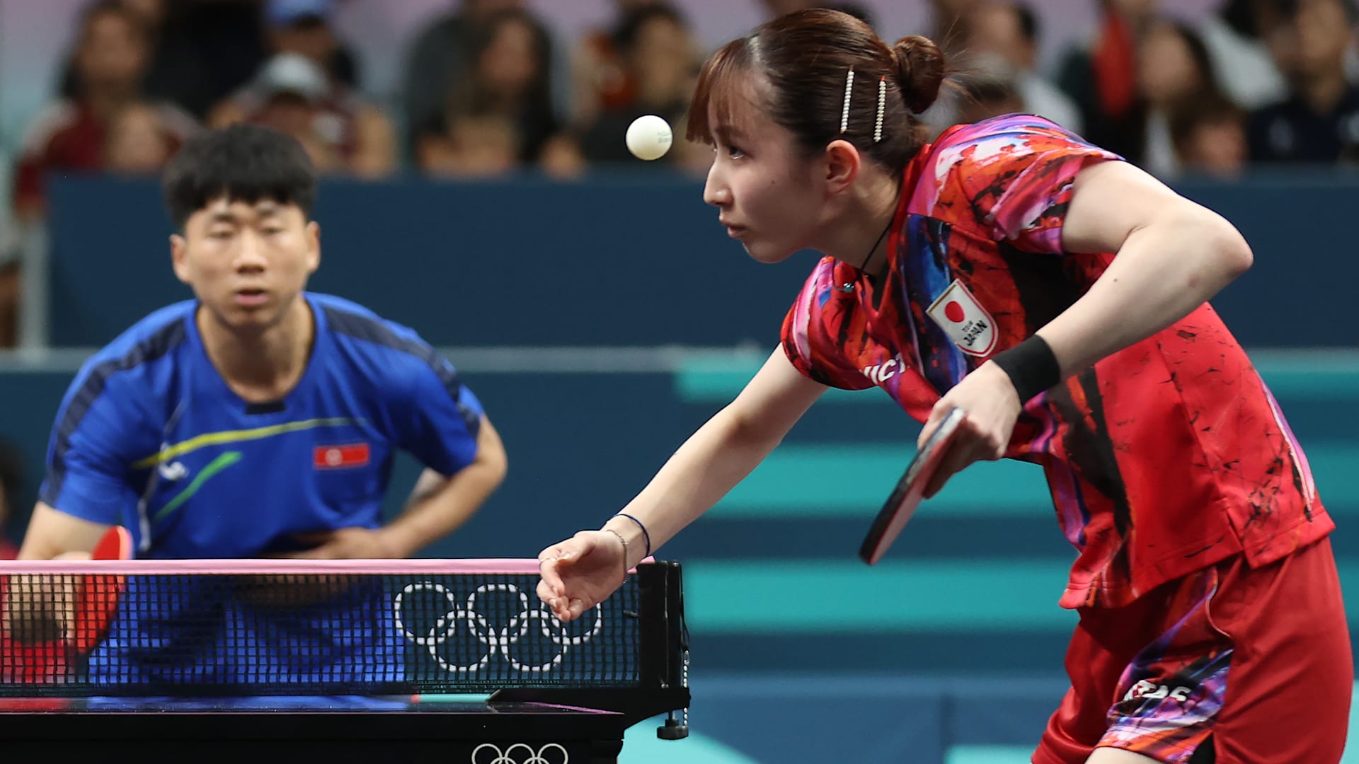 早田ひなと戸上隼輔、ストレート快勝で2回戦進出！パリ2024卓球シングルス1回戦