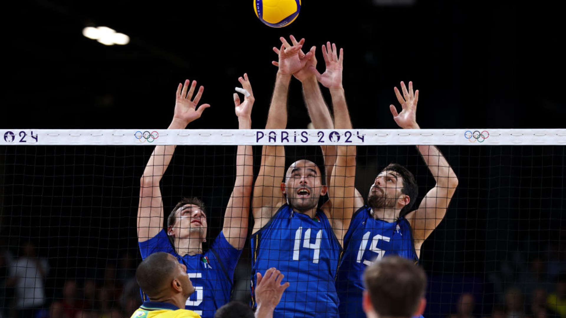 Париж-2024 | Волейбол. Мужчины: Италия не оставила шансов Бразилии