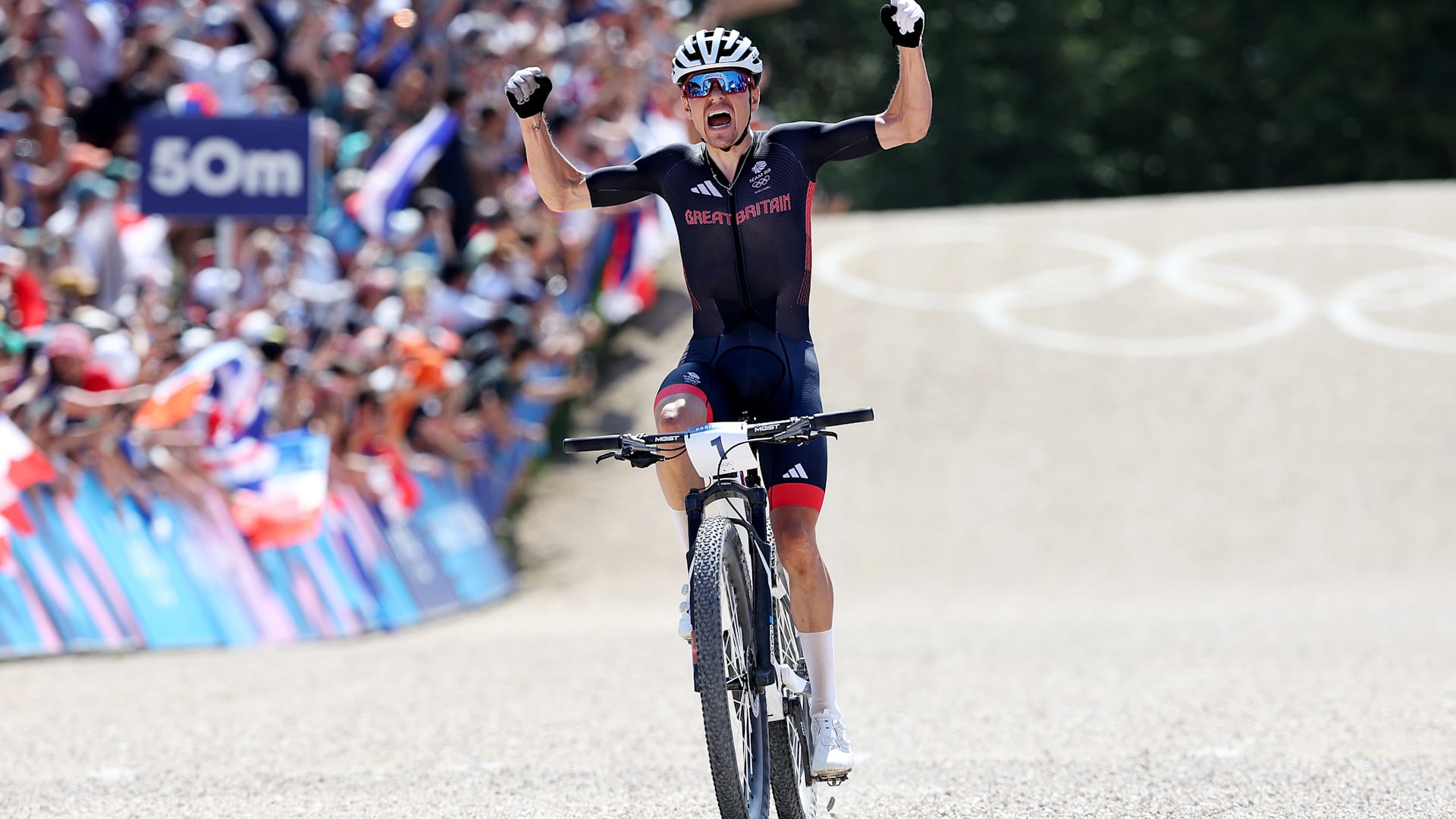 Paris 2024 Olympics cycling mountain bike: All results, as Tom Pidcock wins gold in men's cross-country