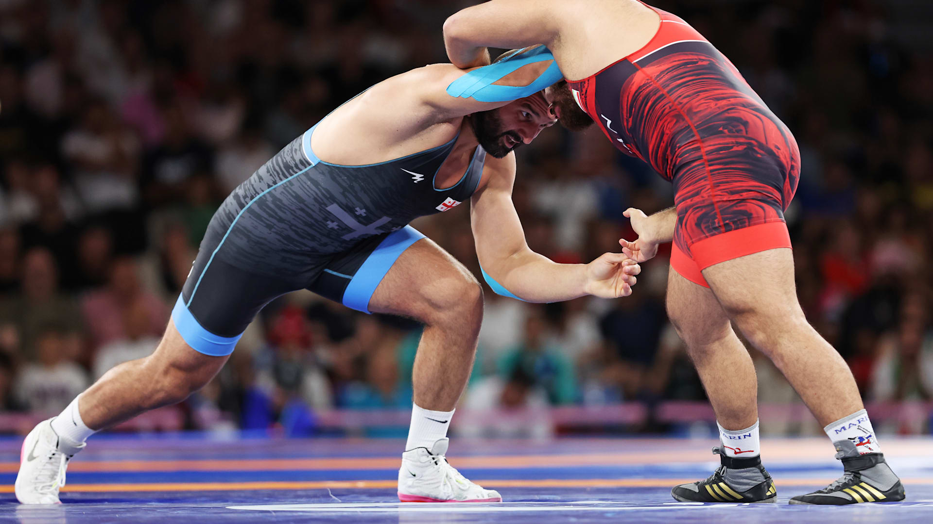 Paris 2024 wrestling: All results, as Georgia’s Geno Petriashvili finally clinches 125kg freestyle gold in dramatic final