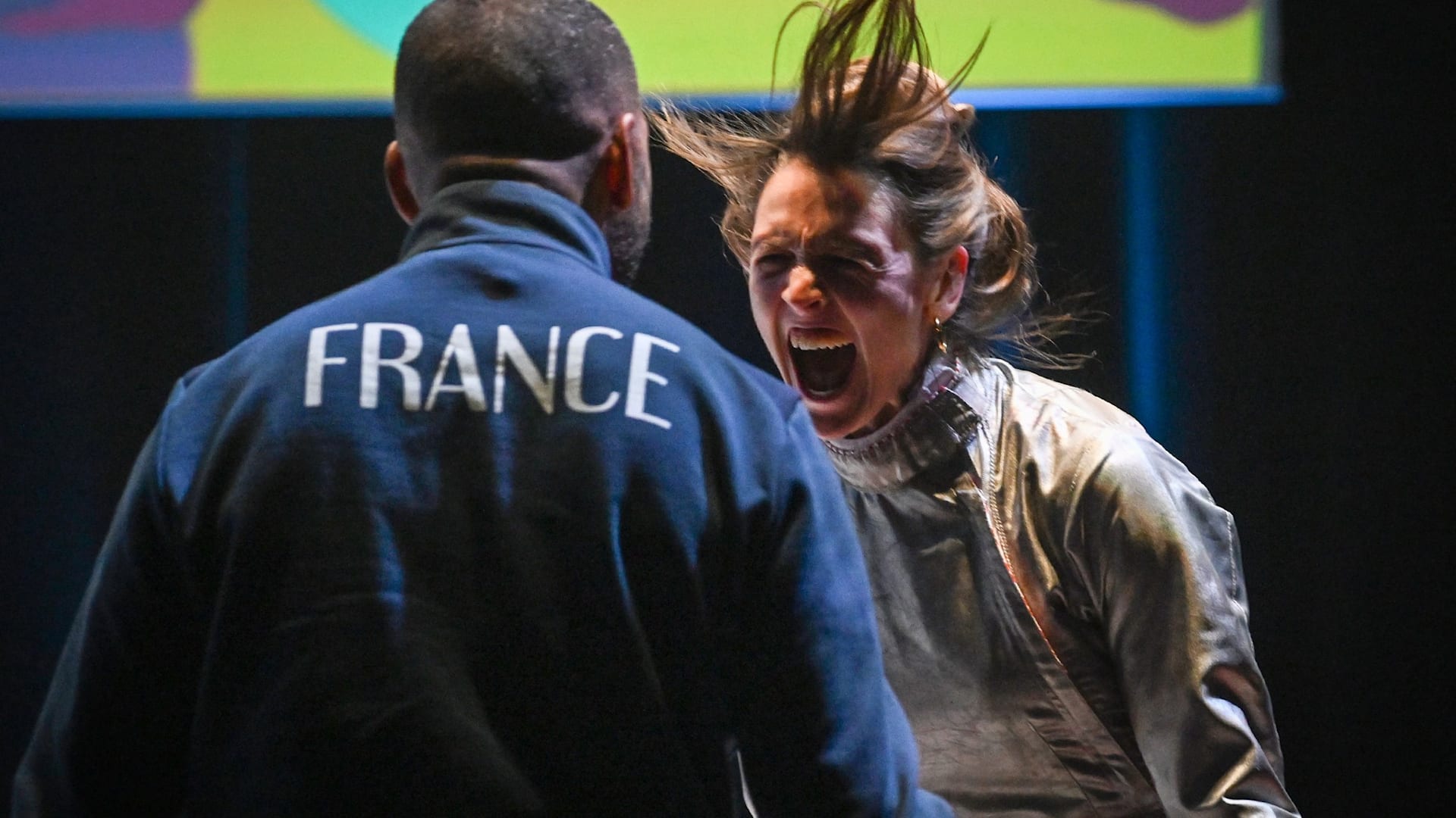 Escrime : Manon Apithy-Brunet et Boladé Apithy, le couple qui transforme l'amour en médailles | Grand Prix de sabre d'Orléans 2023