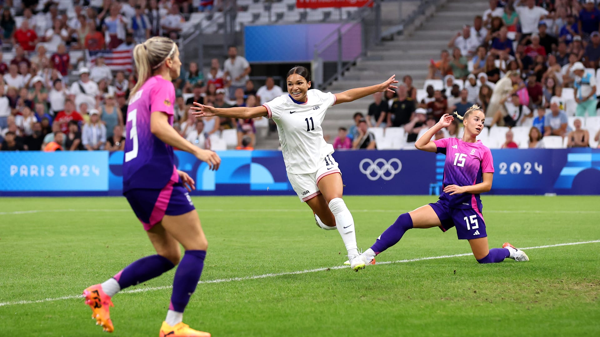 Frauenfußball bei Paris 2024: US-Offensive zu stark für Deutschland, Viertelfinale in Gefahr