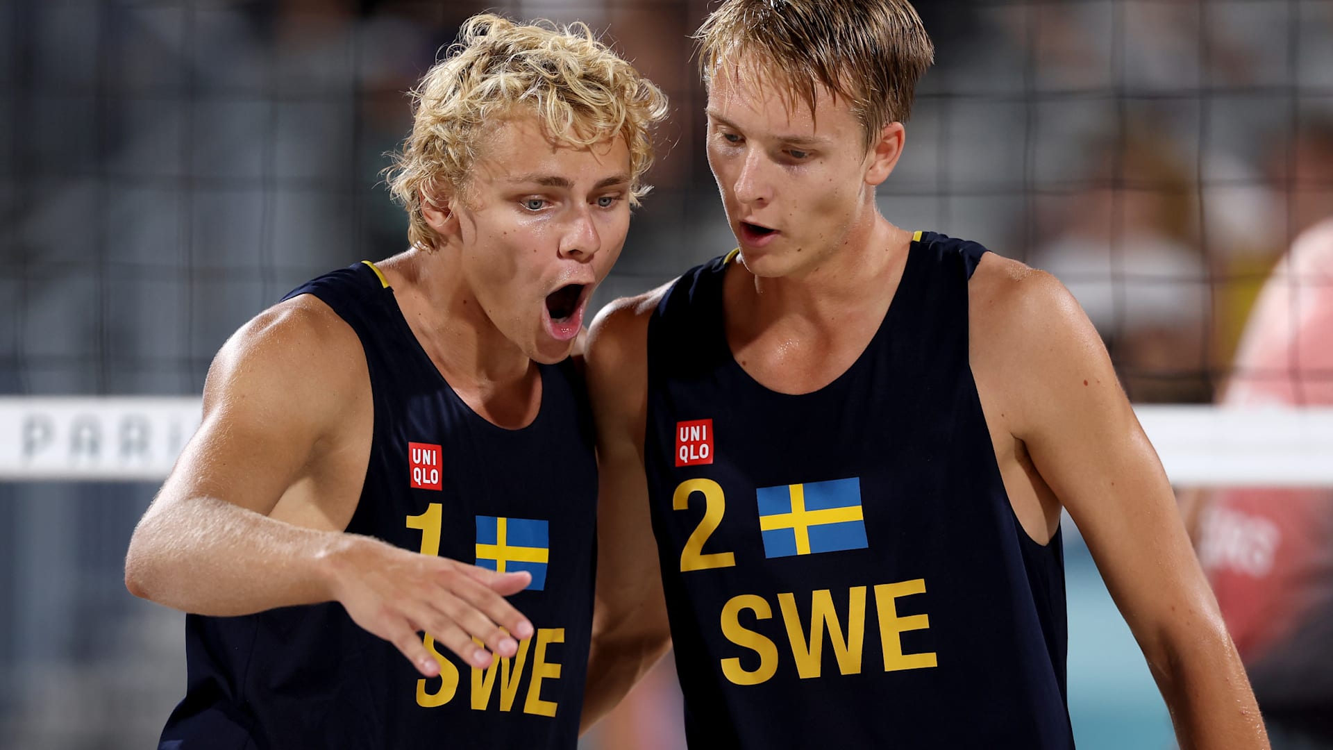 Paris 2024 beach volleyball: All results, as Sweden’s David Ahman and Jonatan Hellvig create history with gold under the Eiffel Tower