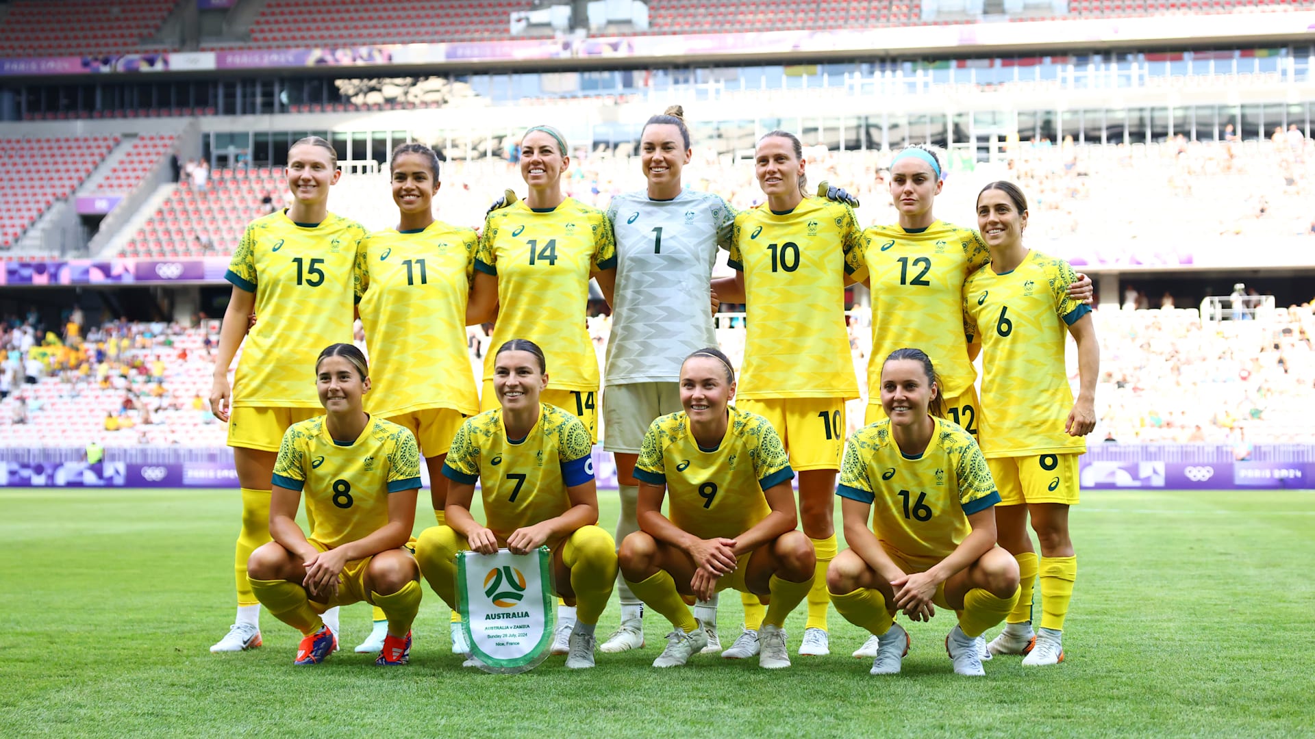 Paris 2024 Olympics football: Matildas come from behind to secure late 6-5 victory over Zambia