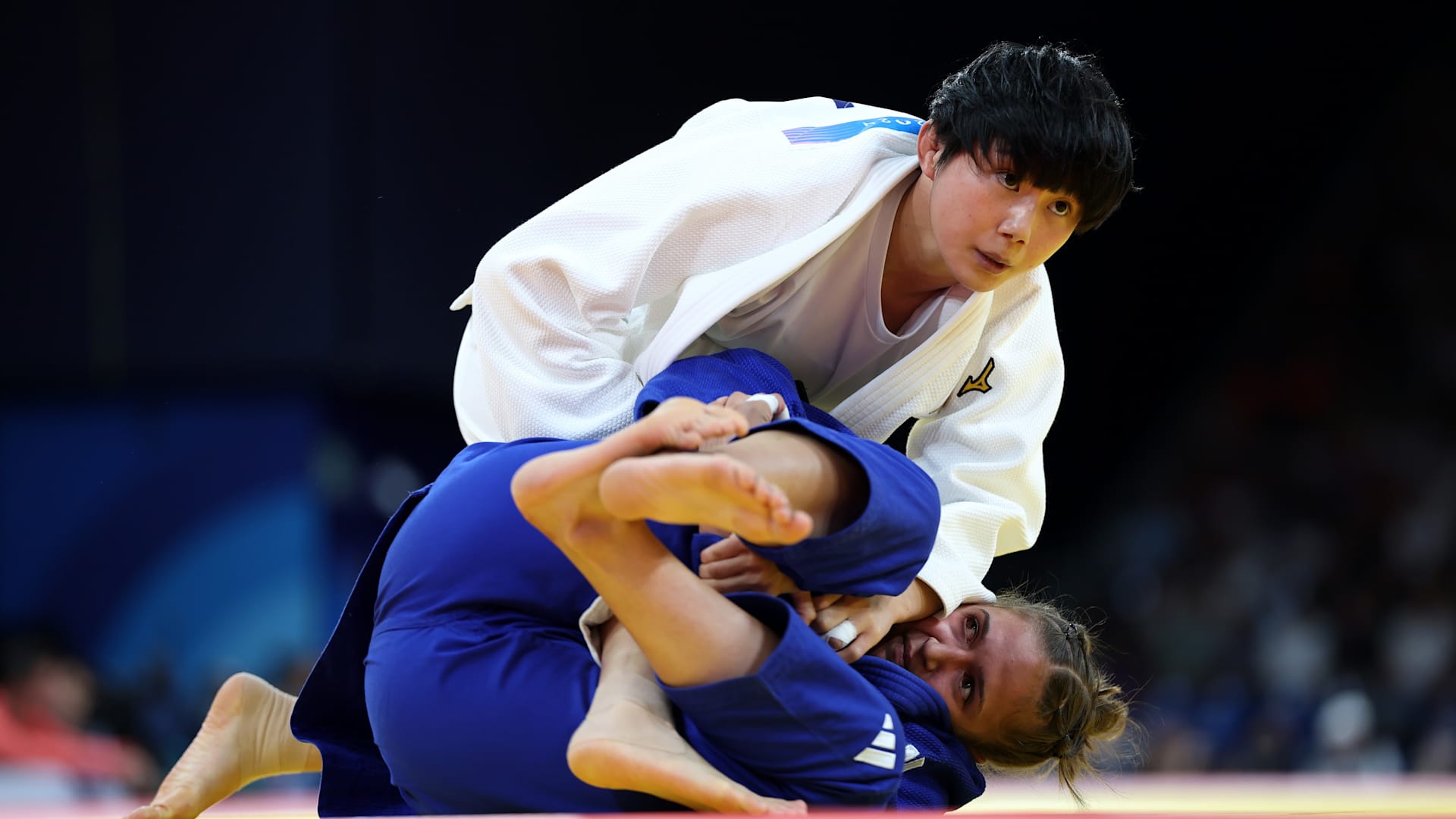 柔道女子57kg級の舟久保遥香が銅メダル獲得｜パリ2024