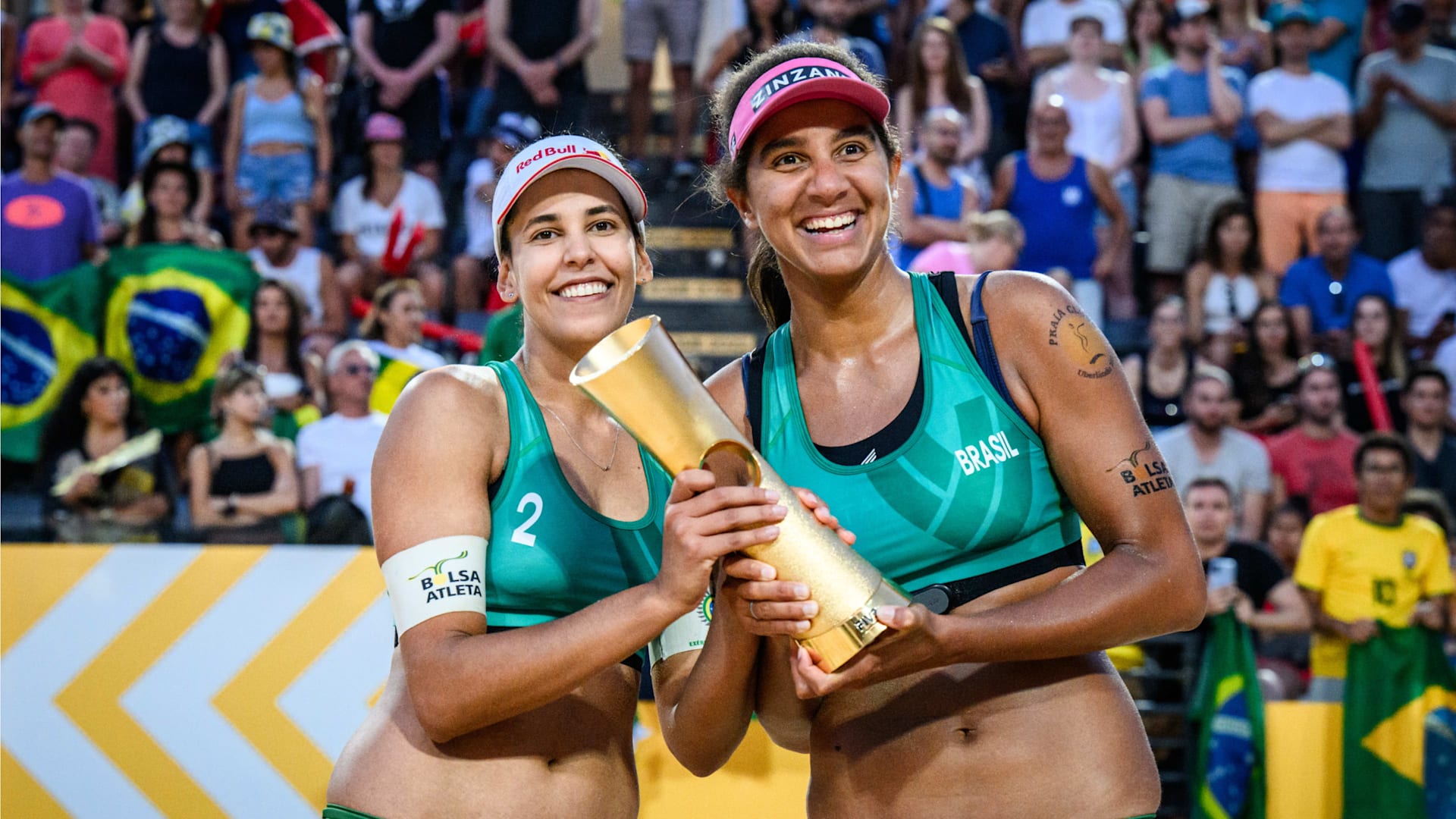 Ana Patrícia e Duda querem repetir ouro dos Jogos da Juventude 10 anos depois