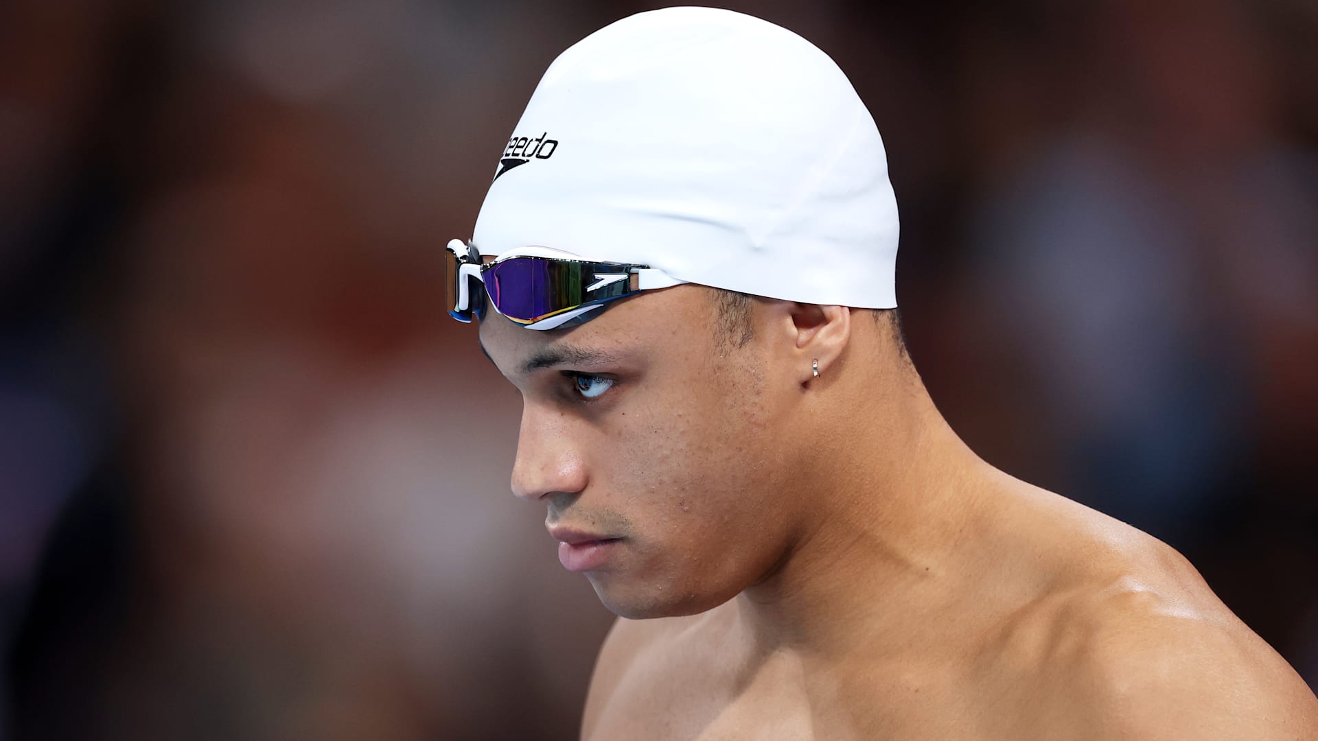 Paris 2024 swimming: Cayman Islands’ Jordan Crooks becomes second of his nation to ever make Olympic final, beating USA’s Caeleb Dressel in 50m freestyle semi-final