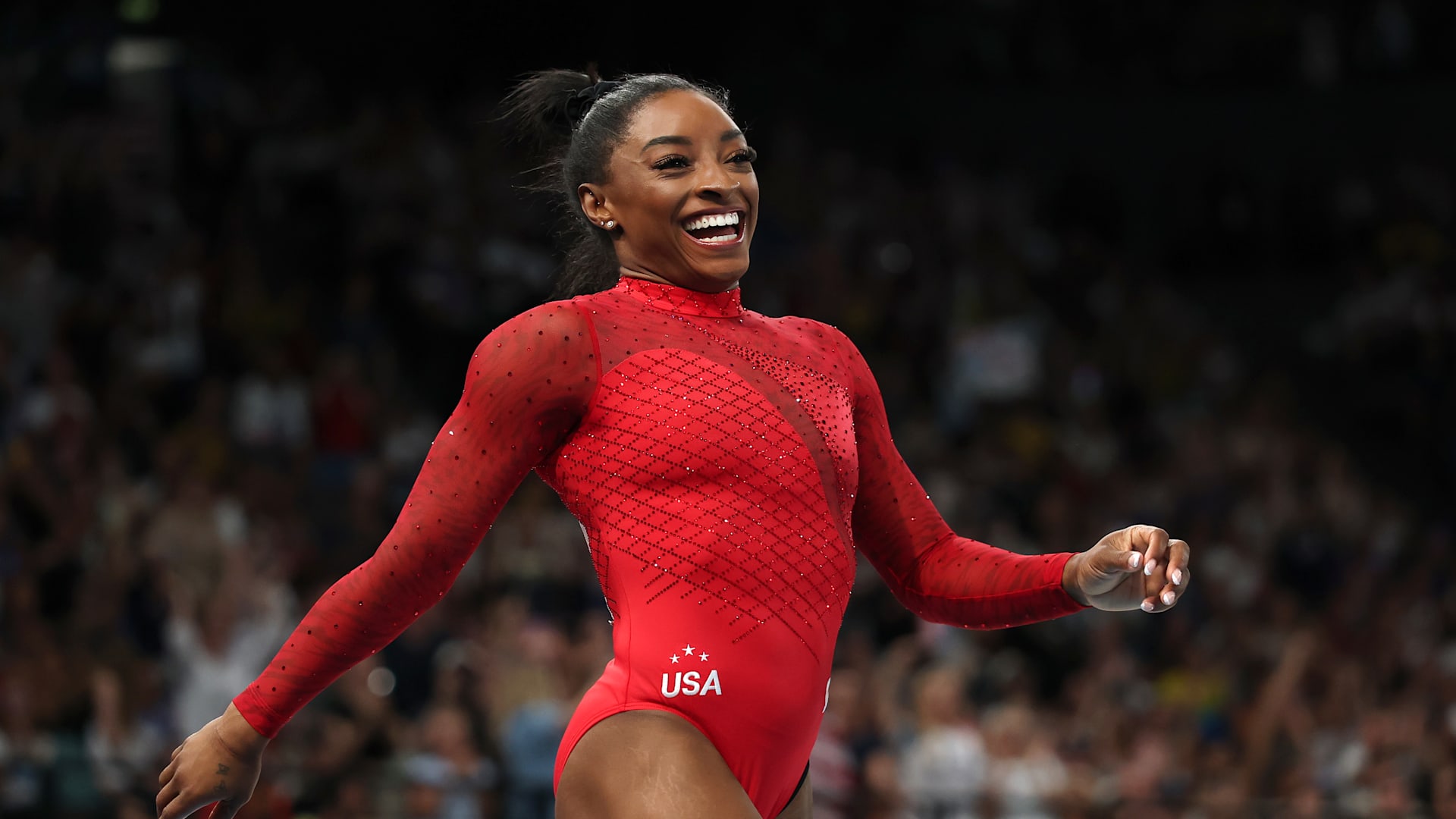 Simone Biles adds vault gold to Paris 2024 haul