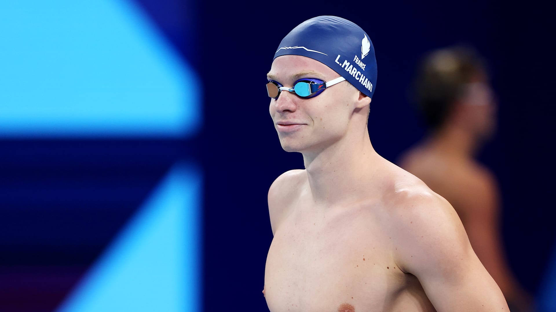 JO de Paris 2024 - Léon Marchand en finale du 200 m papillon en attendant sa demi-finale en 200 m brasse