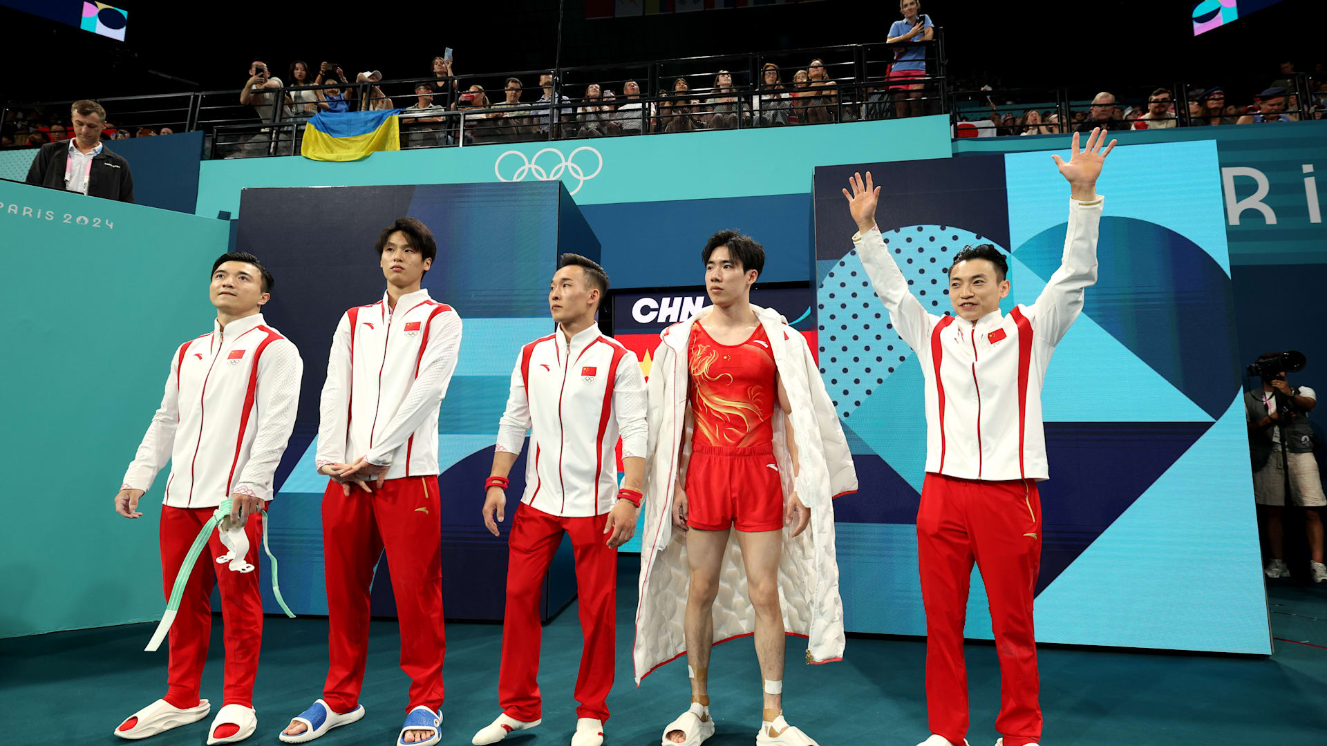 2024年巴黎奥运会竞技体操：男子团体决赛中国遗憾失冠，日本最后时刻反超问鼎