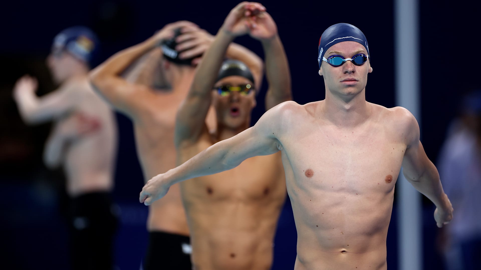JO de Paris 2024 - Natation : Léon Marchand qualifié pour la finale du 400 m 4 nages