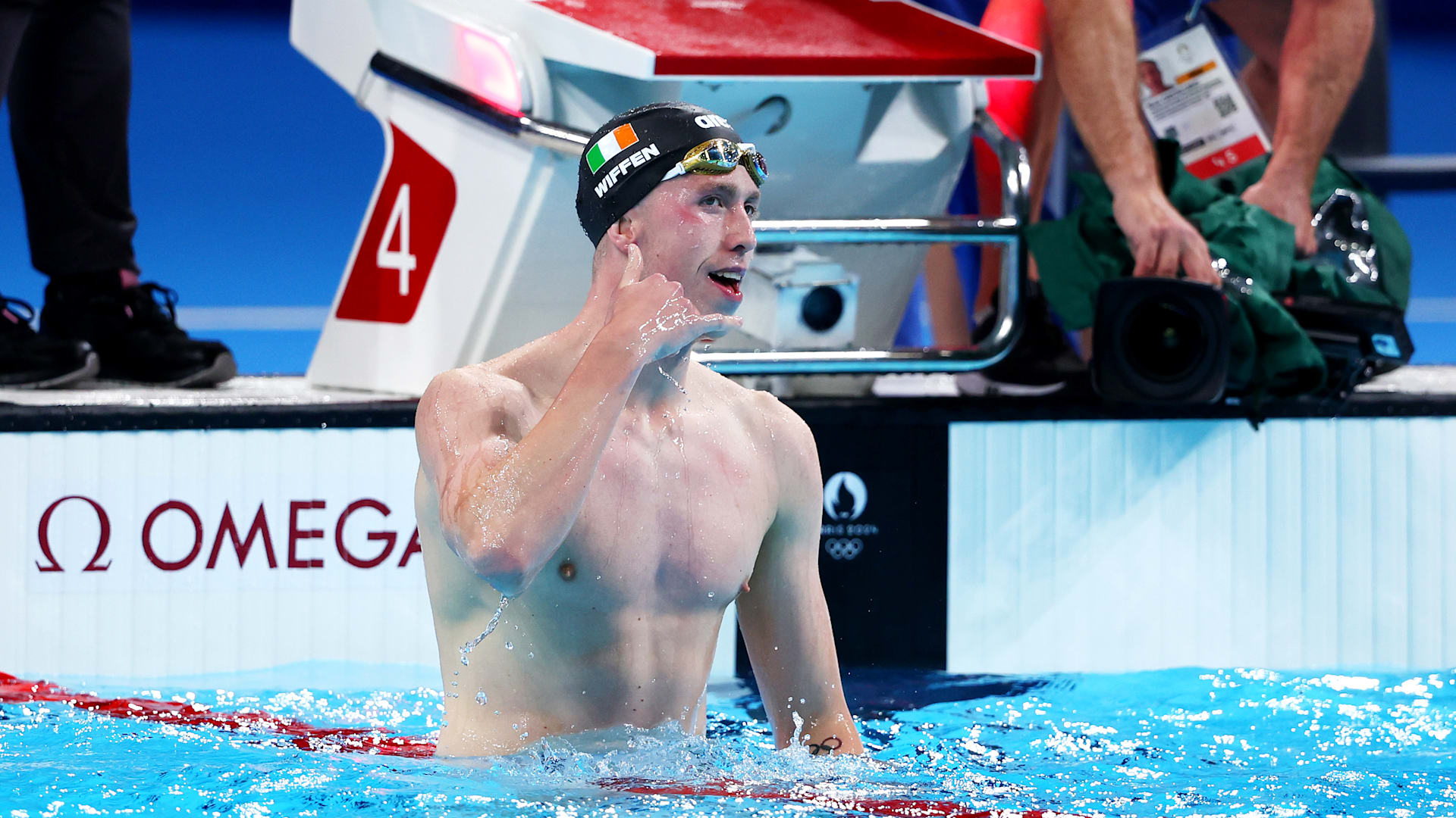 JO de Paris - 800 m nage libre hommes : l'Irlandais Daniel Wiffen s'offre l'or, le Français David Aubry 5e