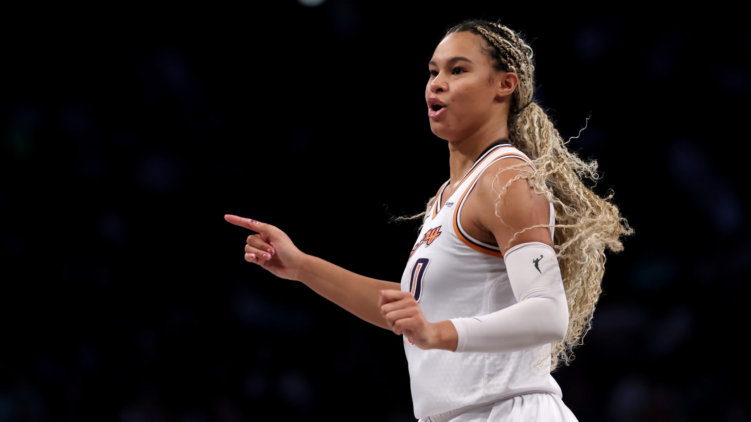 Satou Sabally at WNBA Playoffs 2025