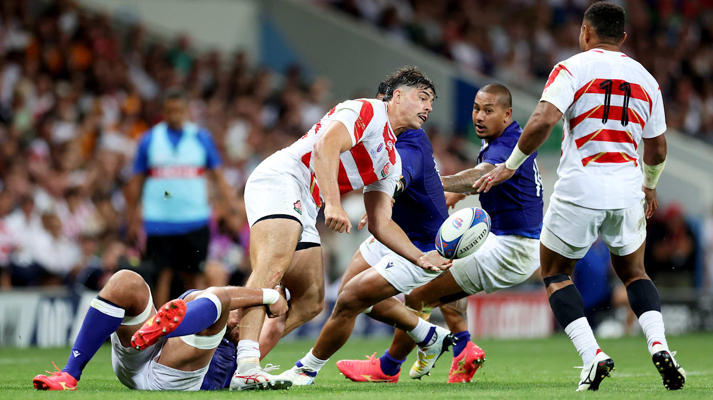 ラグビーフランス代表 フィリップ・セラのジャージ 1985年日本代表フランス遠征 ラグビーフランス代表 フィリップ・セラのジャージ 1985年日本