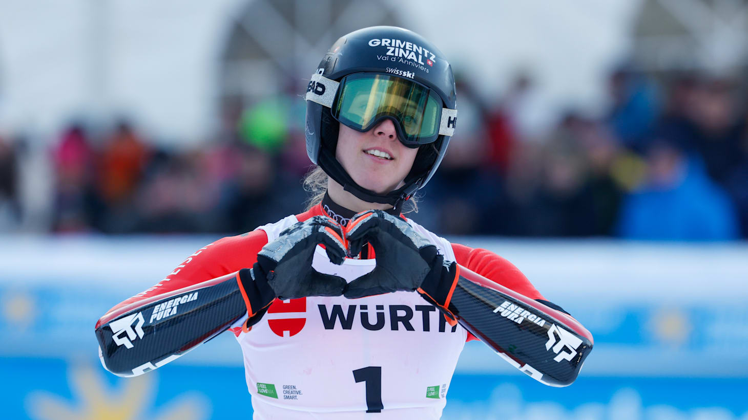 Camille Rast beats slalom queen Mikaela Shiffrin for Kranjska Gora