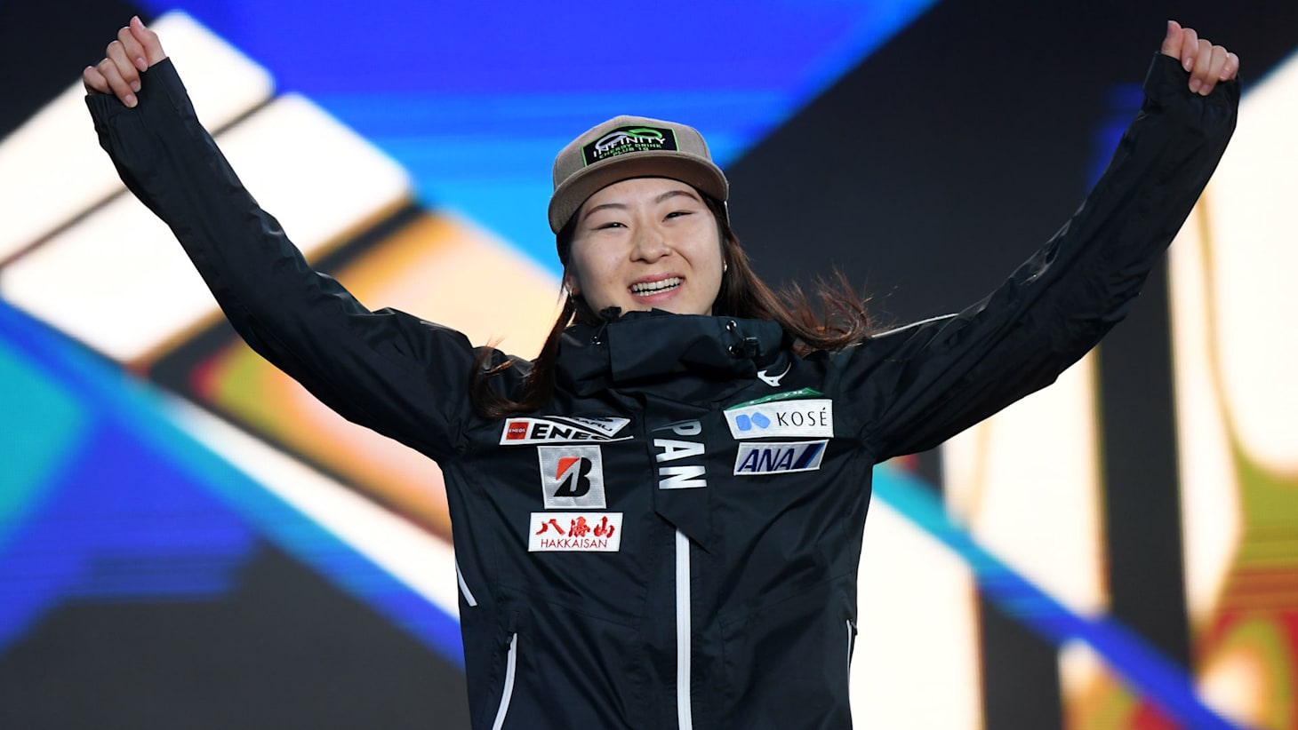 葛西春香、複合女子ノーマルヒルで銅メダル獲得