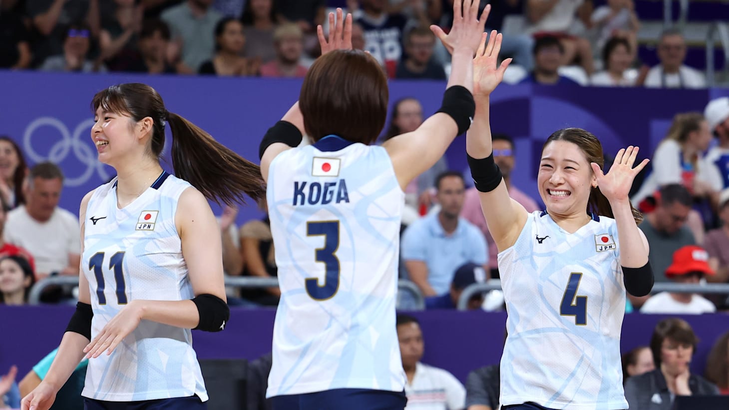 日本代表がケニア代表にストレート勝ち…ベスト8へ望みをつなぐ｜パリ