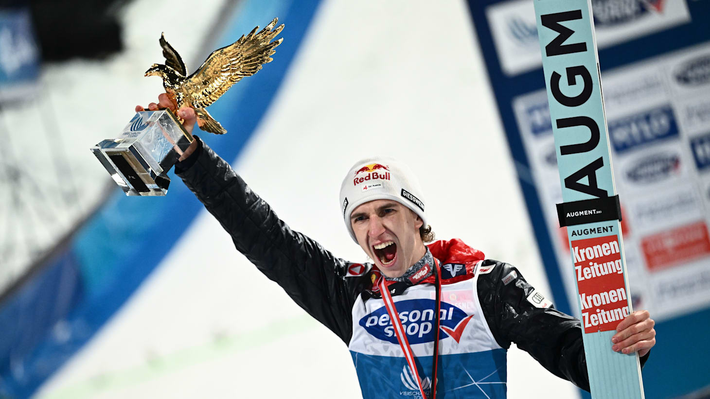 Daniel Tschofenig Four Hills Champion