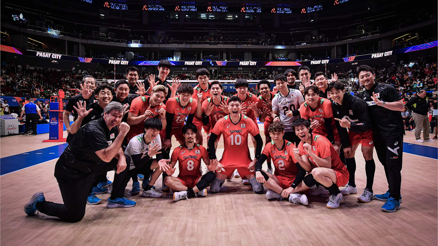 龍神NIPPON、予選2位で決勝ラウンド進出！男子・バレーボール