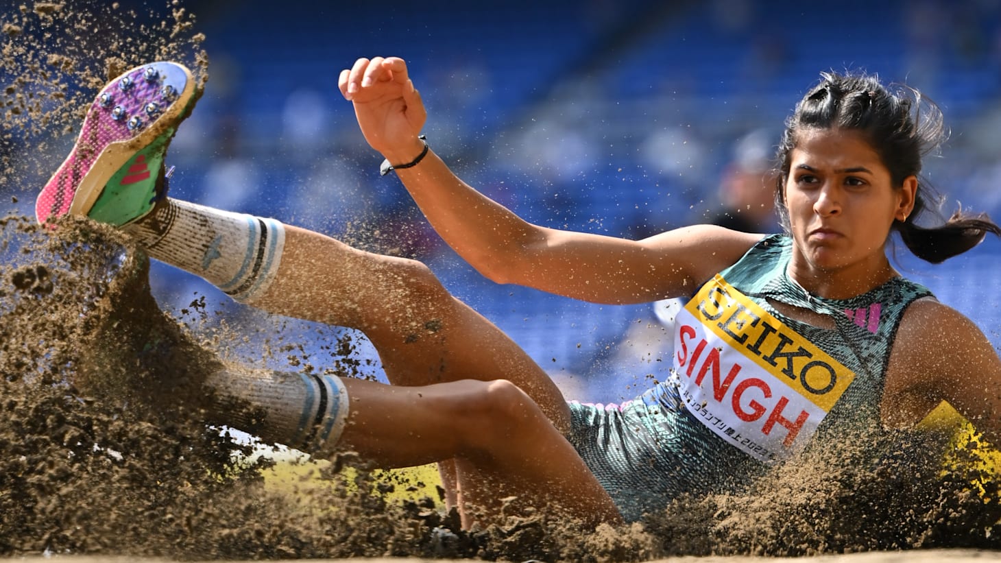 Indian Grand Prix 1 2024 athletics: Praveen Chithravel, Shaili