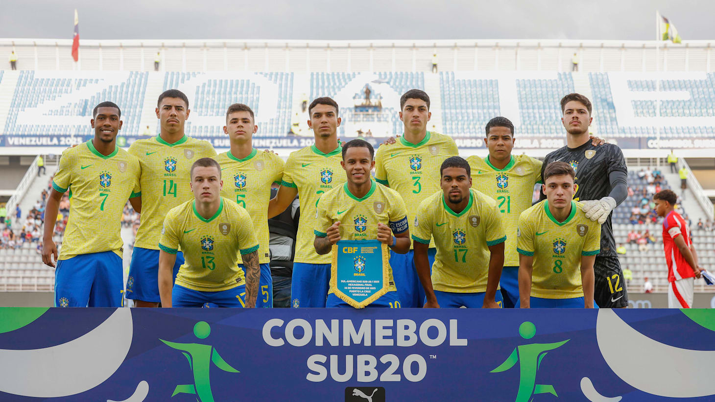 Brasil é campeão após derrota da Argentina no Sul-Americano Sub-20 2025