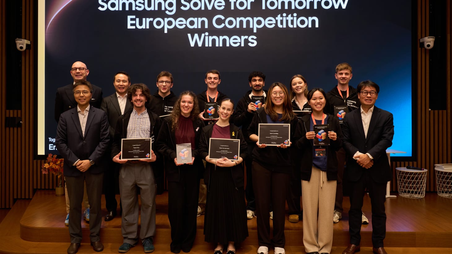 IOC and Samsung celebrate Solve for Tomorrow, Sport & Tech winners in Milan