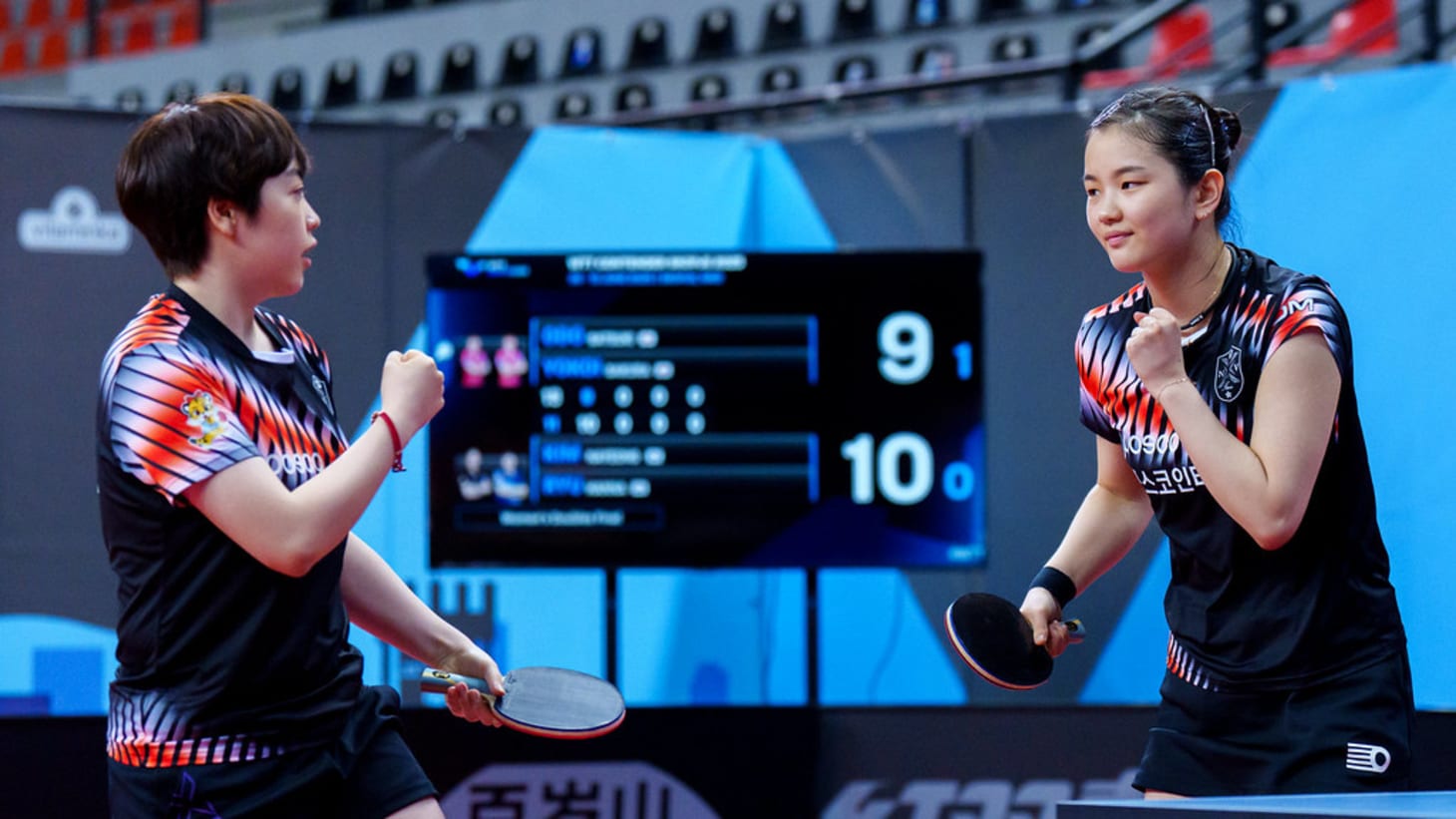 탁구 WTT 컨텐더 스코페 2025: 김나현-유한나·임종훈-오준성 남녀 복식 동반 우승
