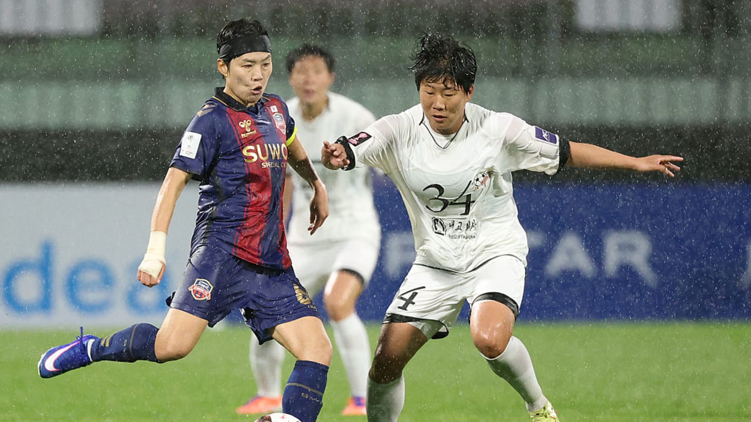 수원FC 위민과 내고향의 AWCL 준결승 경기 관련 이미지