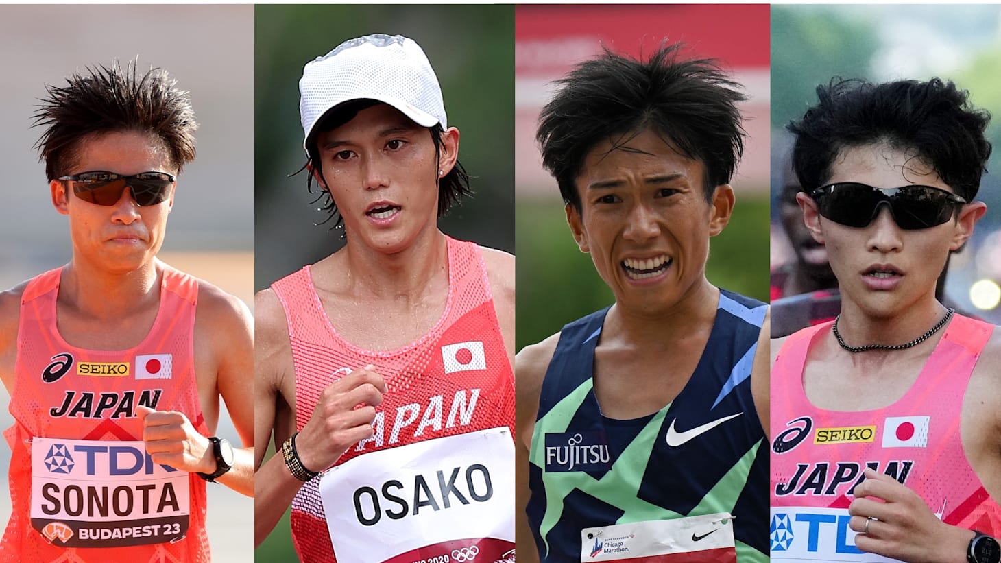 マラソングランドチャンピオンシップ2023注目の男子選手／パリ2024