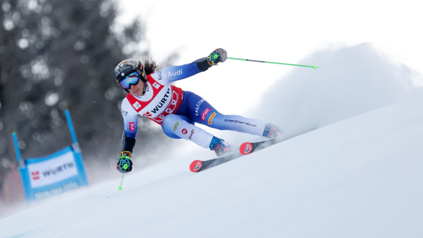 Federica Brignone - giant slalom alpine skiing 